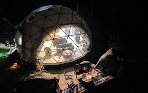 Terrace/patio -  An Epic Romantic Glamping Hideaway - The Domestead (Garden Valley)