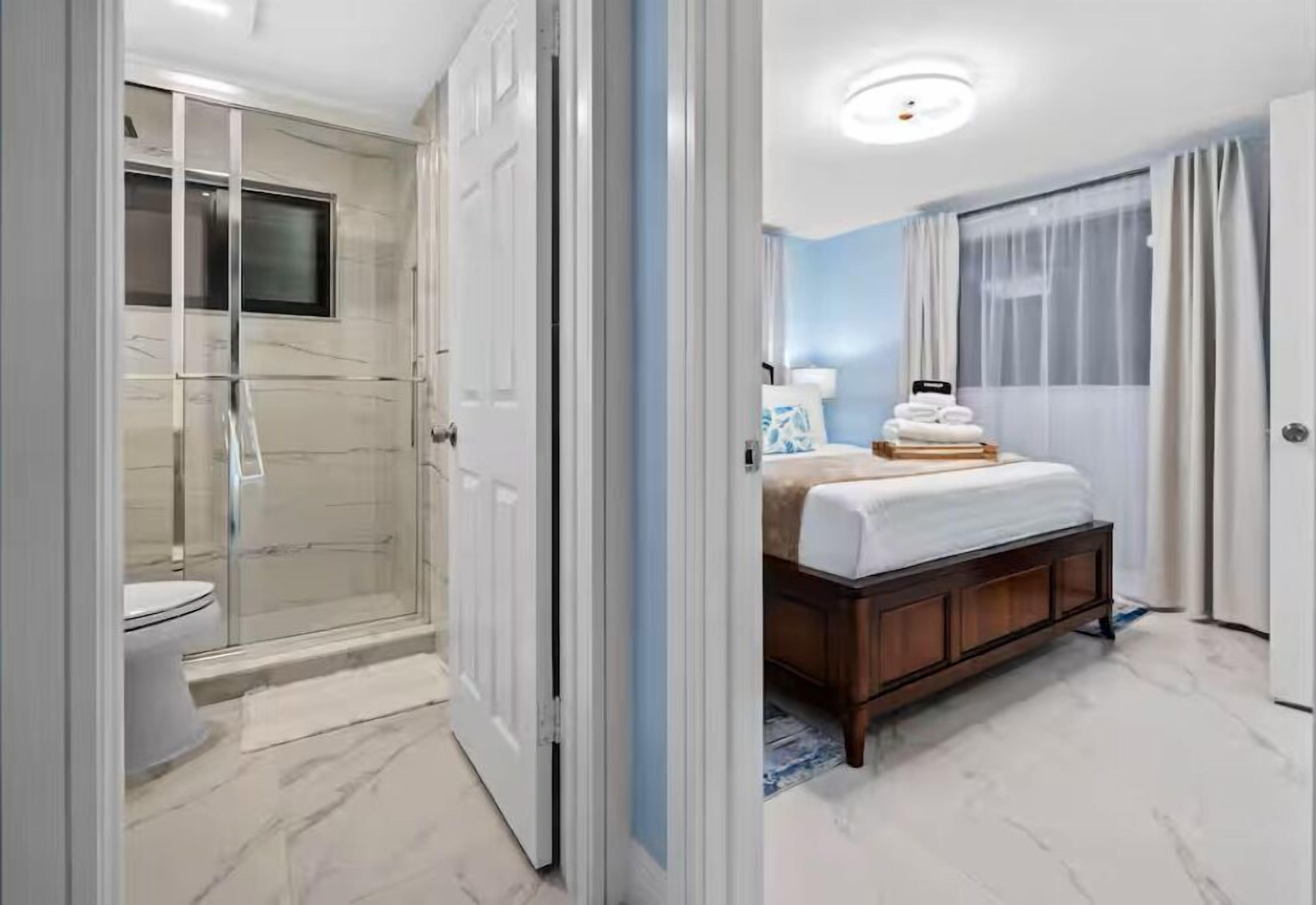 2 dormitorios, tabla de planchar con plancha, wifi y ropa de cama
