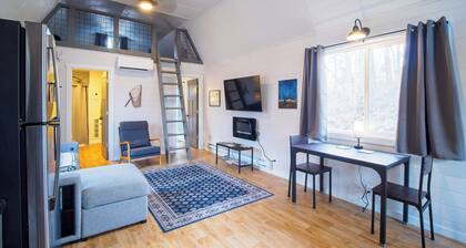 Cozy Lofted Cabin #1 at Cataract Lake Getaway