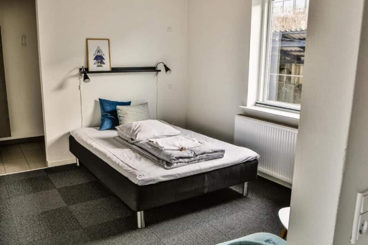 Doppelzimmer, Blick auf den Innenhof