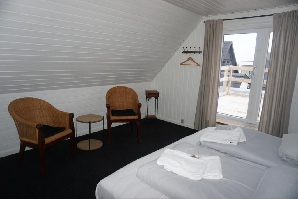 Tweepersoonskamer, balkon, uitzicht op zee