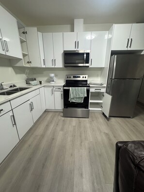Private kitchen - Stylish, conducive, and serene 2-bedroom suite located in the heart of Brighton, (Saskatoon)