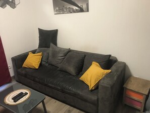 Living area - Charming studio near downtown (Strasbourg)