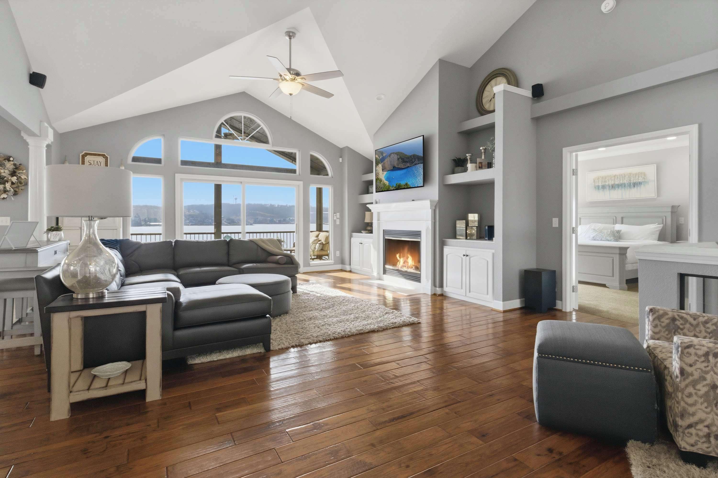 Maison, plusieurs lits, patio (59 Rosco Road) | Coin séjour