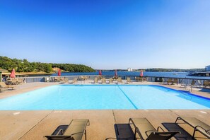 Indoor pool, outdoor pool