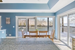 House, Multiple Beds, Patio (42 Branch) | 6 bedrooms, individually decorated, individually furnished, bed sheets - Sleeps 26 Lakefront w/ Private Dock & Dance Floor! (Lake Ozark)