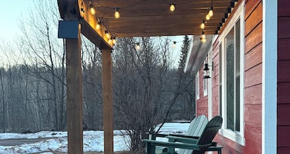 Enjoy Michigan's Upper Peninsula from this Trailside House with Private Sauna