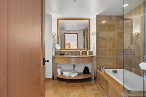 Towels, soap, toilet paper