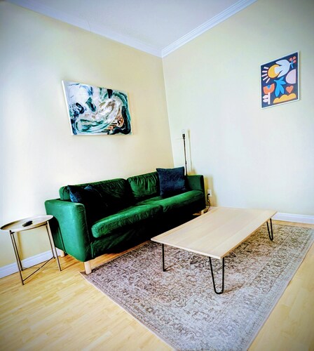 Chic Downtown Campbellton Stay + Kitchen