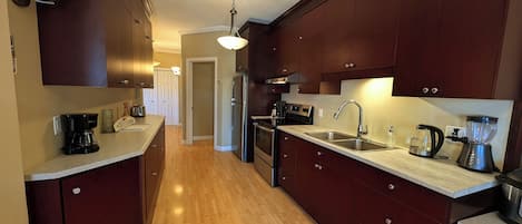 Microwave, oven, stovetop