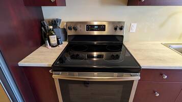 Microwave, oven, stovetop