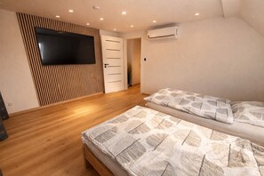 4 chambres, Wi-Fi gratuit, draps fournis