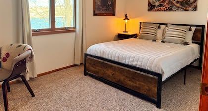 All-Season A-Frame with Private Swimming Dock and Great Fishing