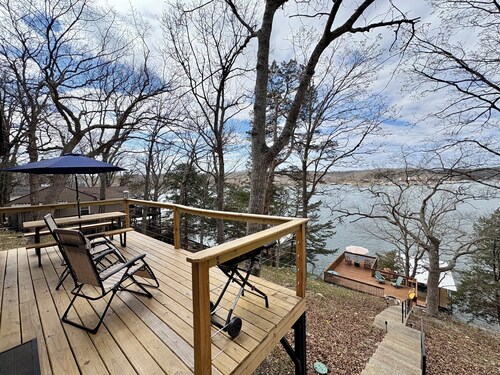 All-Season A-Frame with Private Swimming Dock and Great Fishing