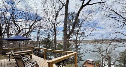 All-Season A-Frame with Private Swimming Dock and Great Fishing