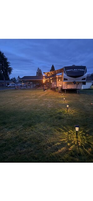 Overnattingsstedets uteområder