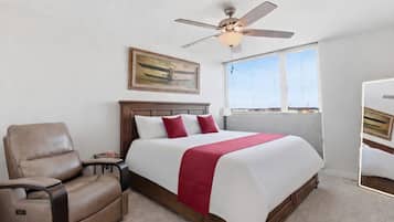 2 bedrooms, desk, iron/ironing board, free WiFi