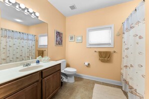 Shower, hair dryer - Wildwood Crest Condo with Ocean Views & Heated Pool (Wildwood Crest)