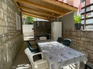 Apartment (Three Bedroom Apartment with Sea View) | Balcony - Apartments Trojanović (Orebic)