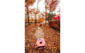 Terrace/patio - Poconos house-Pools/Casino/lake/firepit/Kalahari (Tobyhanna)