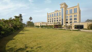 Uitzicht vanuit accommodatie