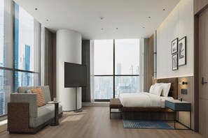 Suite Premier, 1 Tempat Tidur King, pemandangan kota