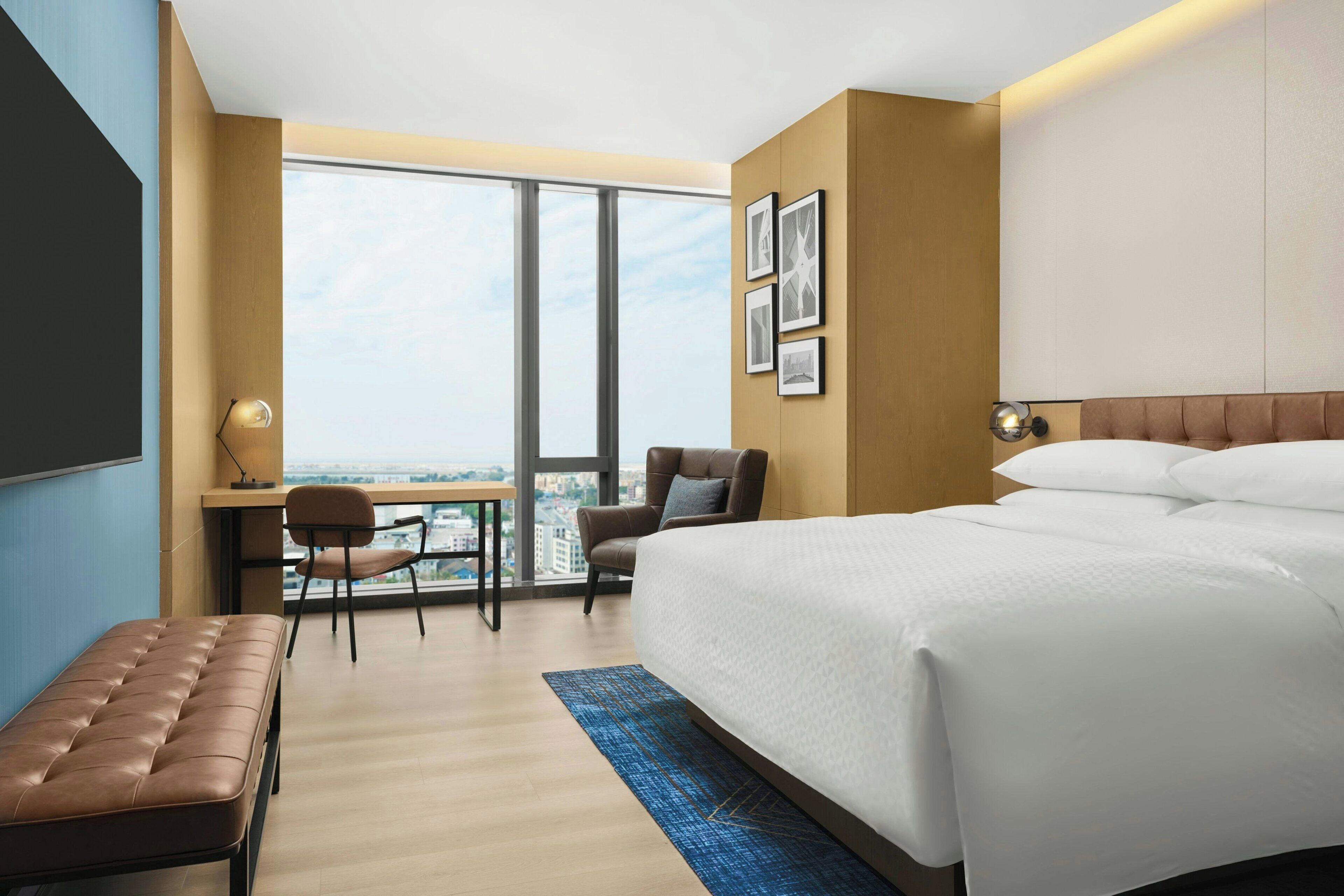 Rom, 1 kingsize-seng, byutsikt