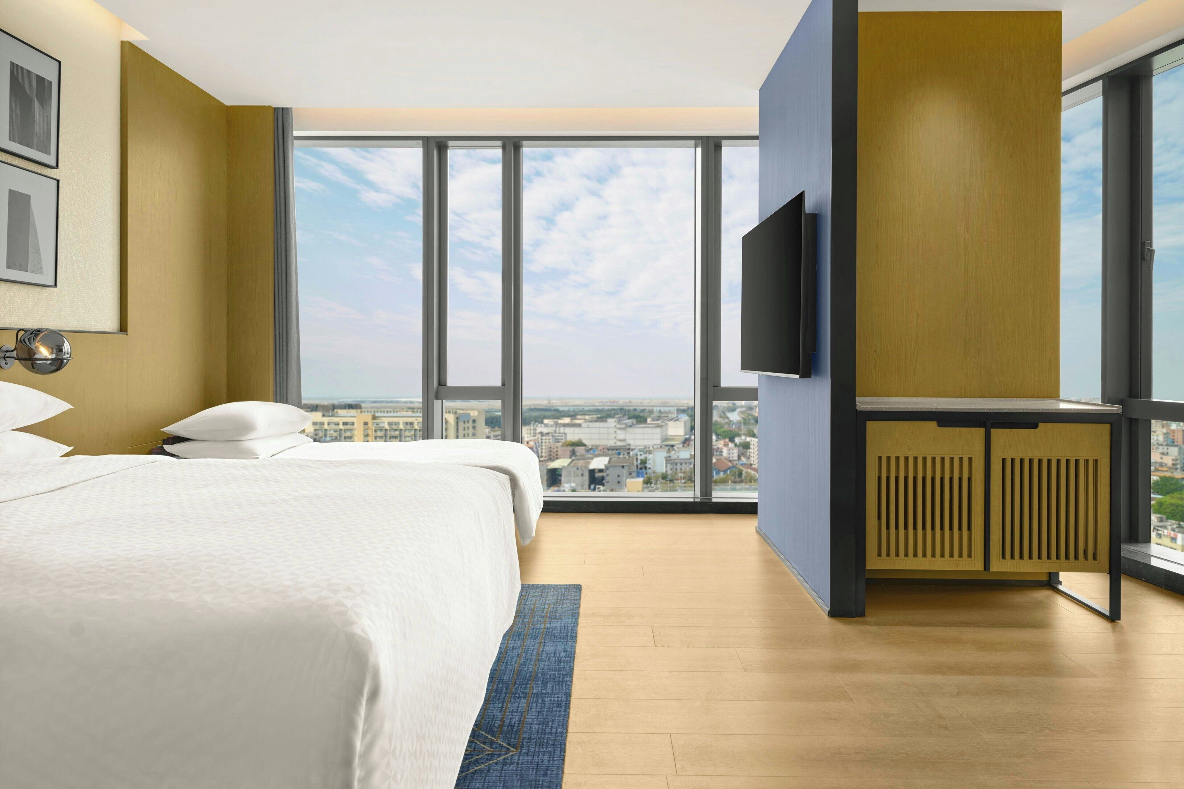 Familiestudio, 1 kingsize-seng, byutsikt