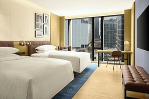 Classic Room, 2 Double Beds, City View