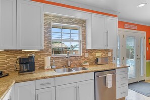 Microwave, oven, stovetop, dishwasher - Poolside Paradise- Private Pool + Tiki Bar- Backyard Oasis- Sleeps 8 (Galveston)