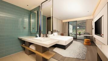 1 King Standard River View Balcony