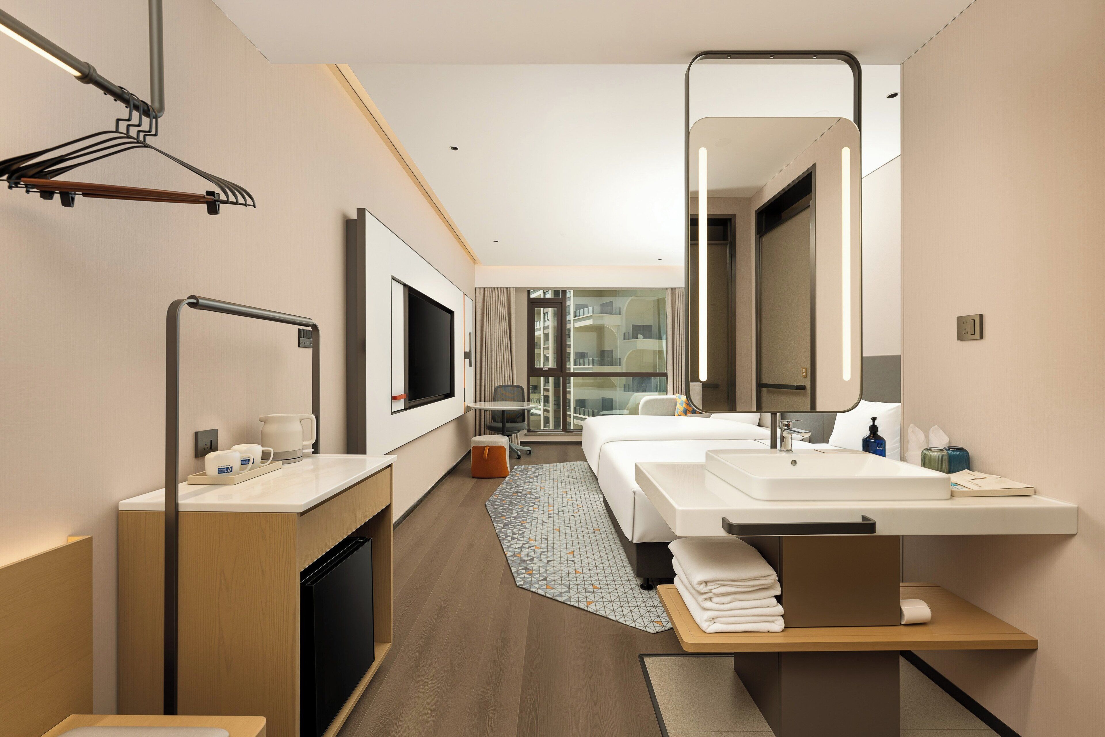 Standard Δωμάτιο, 2 Διπλά Κρεβάτια