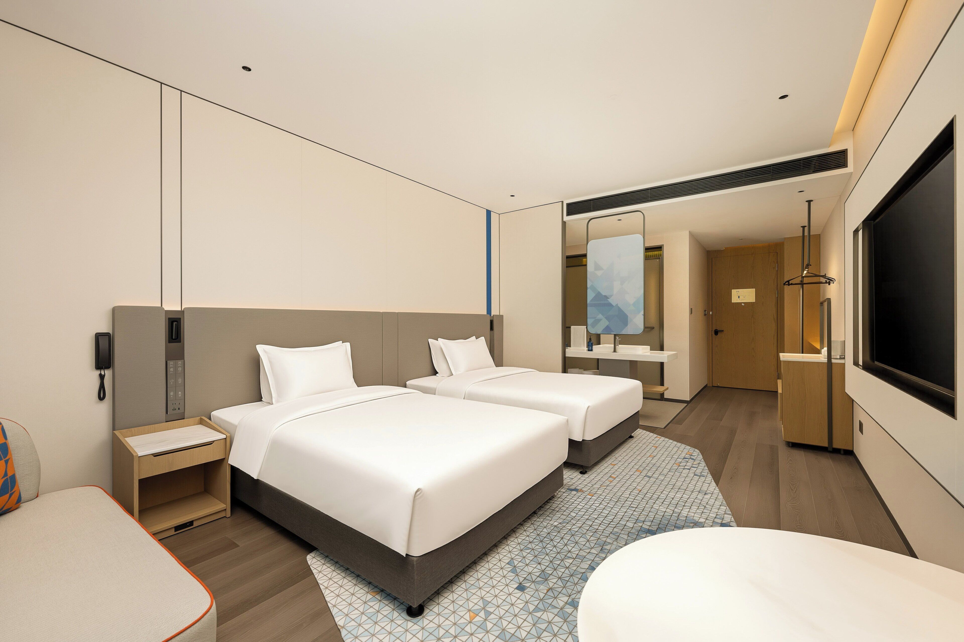 Standard Δωμάτιο, 2 Διπλά Κρεβάτια, Θέα στο Ποτάμι