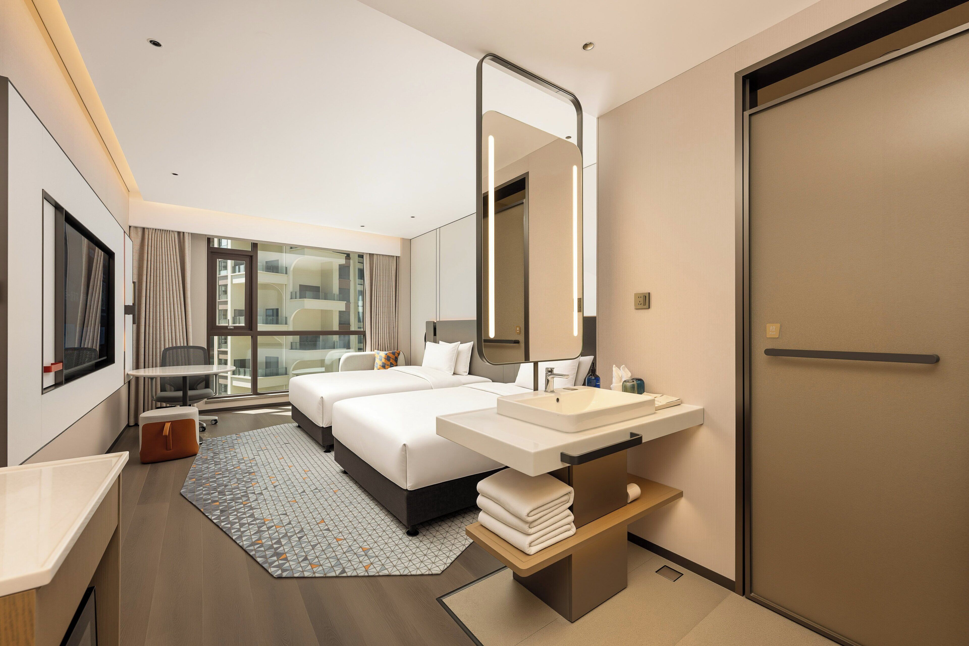 Chambre Standard, 2 lits doubles