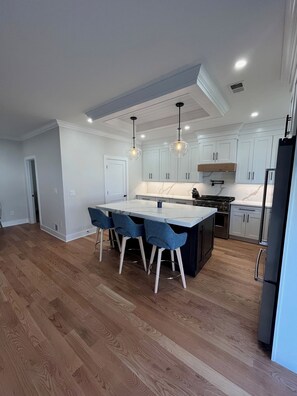 Private kitchen - Salt Air Escape Beautiful 4-bedroom house in charming Long Branch (Long Branch)