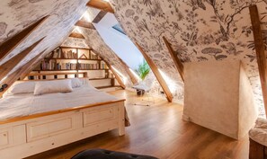 Chambre avec lits jumeaux | Couette en duvet, fer et planche à repasser, accès au Wi-Fi (inclus)