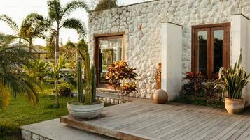 Fachada da propriedade