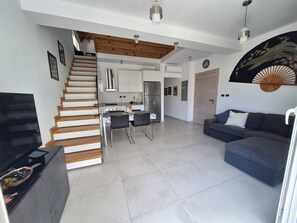 Living area - Exclusive penthouse in Dominicus with 5 pools in a tropical setting (Dominicus)