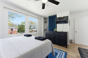 2 habitaciones, tabla de planchar con plancha y wifi gratis 