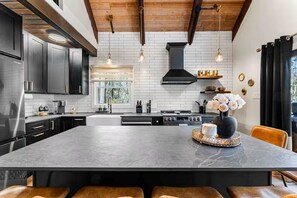Fridge - Modern A-Frame Retreat w/ Hot Tub, Sauna&Game Room (Long Pond)