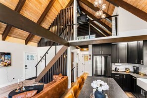 Interior - Modern A-Frame Retreat w/ Hot Tub, Sauna&Game Room (Long Pond)