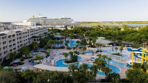 Pool - Cape Canaveral Beach Resort Family Escape with Pools, Lazy River & 2BR Suite (Cape Canaveral)