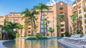 Pool - Beachfront Cabo Escape at Villa del Arco with Pools, Spa & Walkable Location (Cabo San Lucas)