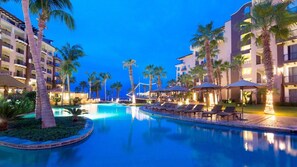 Pool - Beachfront Cabo Escape at Villa del Arco with Pools, Spa & Walkable Location (Cabo San Lucas)