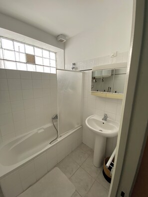 Bathroom - Studio in the heart of Corsica. (Venaco)