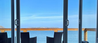 Seafront at the Beach House at 248 Lydstep Haven Tenby Pembrokeshire