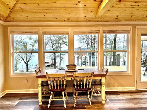Plenty of Deep Water at our Private Dock! Waterfront home w/Beach, Pet-Friendly