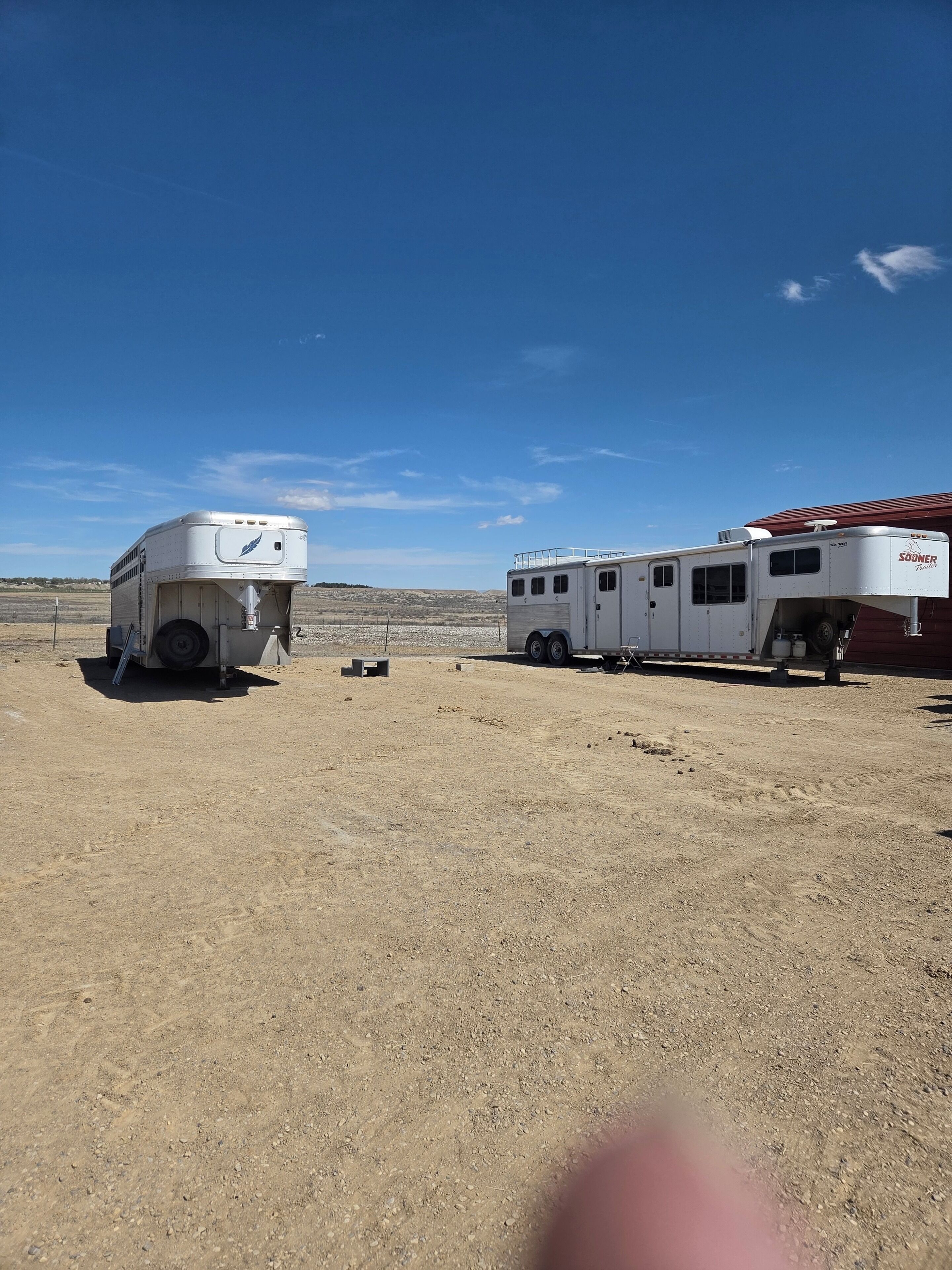 Casa mobile familiare, vista deserto | Area soggiorno