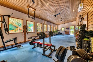 Fitnessbereich