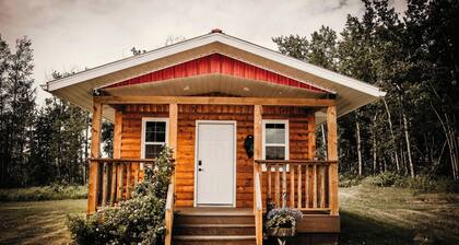The Wildrose Parlour | Old World Escape | Cozy Cabin at Go Hard Ranch